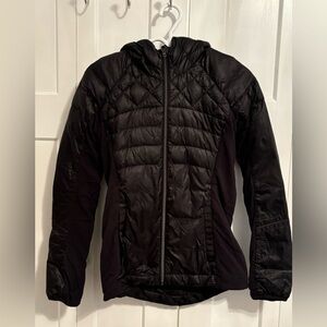 Lululemon down jacket, black, xs